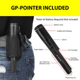 LCD Metal Detector Set 350MM Detection Range Treasure Hunting & Gold Prospecting - Jack's Clearance