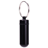 Waterproof Aluminum Pill Box Case Bottle Cache Drug Holder Container Keychain Medicine Box Health Care