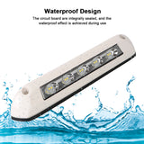LED Awning Porch Light RV Van Trailer Exterior Lamp Waterproof Caravan Interior Wall Lamps 12V/24V