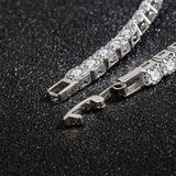 Sterling Silver Tennis Bracelet – Lihong 4mm Zirconia, Women’s Jewelry
