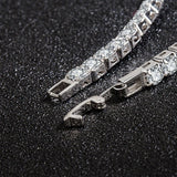 Lihong S925 Silver Zirconia Tennis Bracelet – Elegant Jewelry