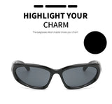 Fashion Punk Goggles Sunglasses for Men and Women Personalized Trendy Sunglasses Fashion Glasses UV400 Women's Glasses