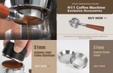 HiBREW 20 Bar Semi-Automatic Espresso Machine – ESE Pod & Powder
