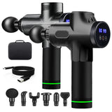 Deep Tissue Massage Gun – 30-Speed Electric Muscle Massager for Fitness