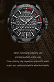 Men’s NAVIFORCE Quartz Watch – Sport, Leather, Waterproof