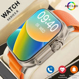 2024 T900 Ultra 2 Smart Watch Men 49mm Series 8 2.3 "AMOLED Screen NFC Compass Waterproof For Apple Watch IWO Ultra 8 Smartwatch