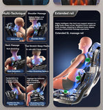 6D Shiatsu Massage Chair – Full Body, Zero Gravity, Heat & AI Control