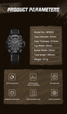 Men’s NAVIFORCE Quartz Watch – Sport, Leather, Waterproof