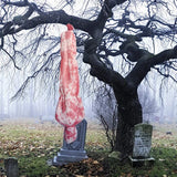 Hot  Inflatable Fake Corpse Scary Hanging Halloween Decor Outdoor Scary Corpse in Bag Hallowmas Creepy Haunted House Prop