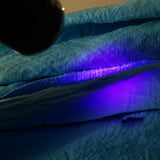 21LED UV Flashlight Glue Curing Flashlamp Ultraviolet Ink Dryer Money Fluorescer Detector UV Oil Curing Purple Light Torch