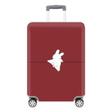 Thick Elastic Animal Prints Luggage Protective Cover Suit for 18-32 Inch Bag Suitcase Covers Trolley Cover Travel Accessories