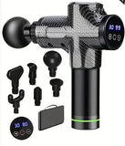 Deep Tissue Massage Gun – 30-Speed Electric Muscle Massager for Fitness