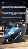 6D Shiatsu Massage Chair – Full Body, Zero Gravity, Heat & AI Control