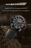 Men’s NAVIFORCE Quartz Watch – Sport, Leather, Waterproof
