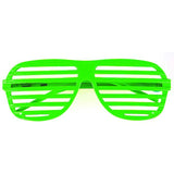 Neon 80s Party Glasses, Hats, Gloves - 8pcs