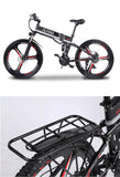 26” Folding Electric Mountain Bike – 250W, Dual Suspension