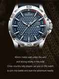 Men’s NAVIFORCE Quartz Watch – Sport, Leather, Waterproof