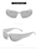 Fashion Punk Goggles Sunglasses for Men and Women Personalized Trendy Sunglasses Fashion Glasses UV400 Women's Glasses