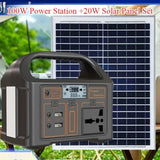 100W Portable Power Station – 76.8Wh Solar Generator & Power Bank