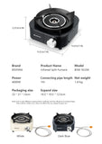 Portable 4000W Infrared Gas Stove – Camping, Picnic, Hiking