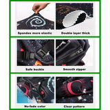 Thick Elastic Animal Prints Luggage Protective Cover Suit for 18-32 Inch Bag Suitcase Covers Trolley Cover Travel Accessories