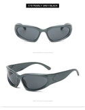 Fashion Punk Goggles Sunglasses for Men and Women Personalized Trendy Sunglasses Fashion Glasses UV400 Women's Glasses