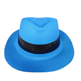 Neon 80s Party Glasses, Hats, Gloves - 8pcs