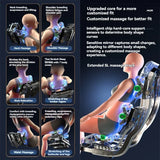 6D Shiatsu Massage Chair – Full Body, Zero Gravity, Heat & AI Control
