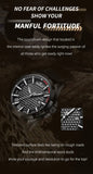 Men’s NAVIFORCE Quartz Watch – Sport, Leather, Waterproof