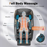 6D Shiatsu Massage Chair – Full Body, Zero Gravity, Heat & AI Control