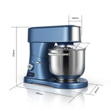 Electric Stand Mixer - Tilt-Head, Professional Grade, 7L Capacity, 800W, Stainless Steel