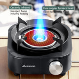 Portable 4000W Infrared Gas Stove – Camping, Picnic, Hiking