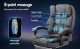 8-Point Massage Recliner Chair – Ergonomic, Heated, High Back