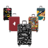 Thick Elastic Animal Prints Luggage Protective Cover Suit for 18-32 Inch Bag Suitcase Covers Trolley Cover Travel Accessories