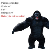 Adult King Kong Inflatable Costume for Halloween & Venice Carnival