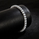 Lihong S925 Silver Zirconia Tennis Bracelet – Elegant Jewelry