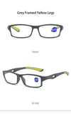 HD Anti Blue Light Reading Glasses – Sport Style Non-Slip Computer Eyewear +1.0~+4.0