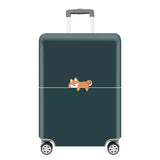Thick Elastic Animal Prints Luggage Protective Cover Suit for 18-32 Inch Bag Suitcase Covers Trolley Cover Travel Accessories