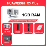 4K Portable Android Projector – 1080P HD, Auto Focus, Home & Outdoor Cinema