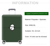 Thick Elastic Animal Prints Luggage Protective Cover Suit for 18-32 Inch Bag Suitcase Covers Trolley Cover Travel Accessories