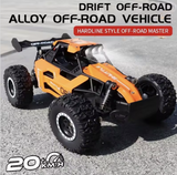 New RC Car 1:16 2WD with LED Light 2.4G 20KM/H High Speed Off-Road Climbing Remote Control Car