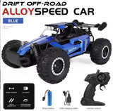 New RC Car 1:16 2WD with LED Light 2.4G 20KM/H High Speed Off-Road Climbing Remote Control Car