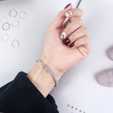 Lihong S925 Silver Zirconia Tennis Bracelet – Elegant Jewelry