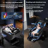 6D Shiatsu Massage Chair – Full Body, Zero Gravity, Heat & AI Control