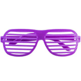 Neon 80s Party Glasses, Hats, Gloves - 8pcs