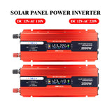 Complete 2000W Solar Power Kit – 110V/220V Inverter, LiFePO4 Battery