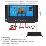Complete 2000W Solar Power Kit – 110V/220V Inverter, LiFePO4 Battery