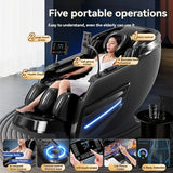 6D Shiatsu Massage Chair – Full Body, Zero Gravity, Heat & AI Control