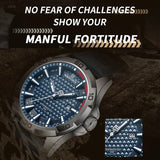Men’s NAVIFORCE Quartz Watch – Sport, Leather, Waterproof
