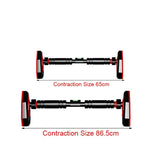 Telescopic Home Gym Bar – Pull-Up, Chin-Up & Sit-Up, Non-Slip Design